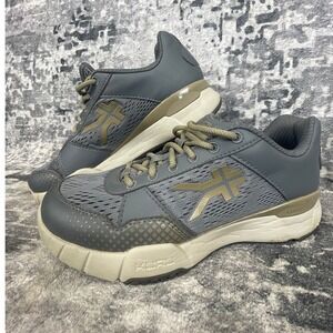 Kuru Womens 8.5 Quantum Walking Shoes Slate Gray Sand Orthopedic Comfort